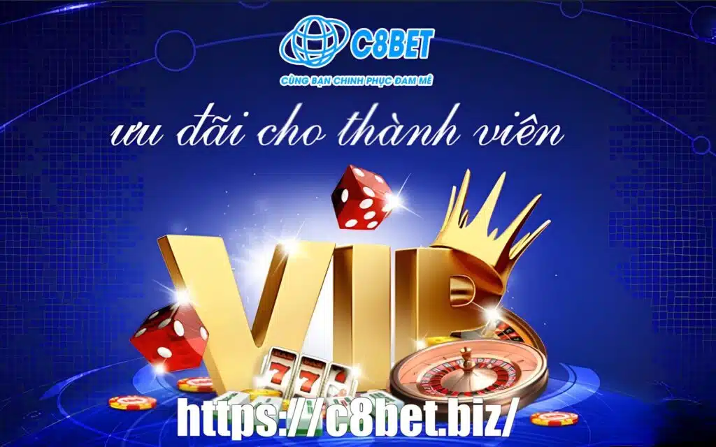 C8BET Nhà Cái Khuyến Mãi Thành Viên Mới 88k Miễn Phí, Siêu HOT!!!